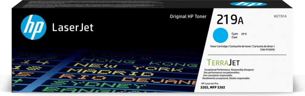 Toner, HP, 219A W2191A, 1200 faqe, standard, Cyan - 1