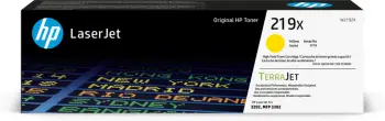 Toner HP 219X (W2192X) XL 2500 faqe, Verdhë