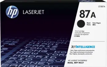 Toner, HP, 87A CF287A, rendiment 9000 faqe, i zi