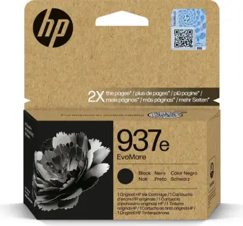 Ngjyrë për printer HP 937e EvoMore, 37ml, e zezë