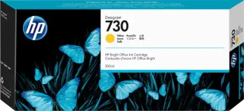 Bojë printeri, HP, 730XL P2V70A, 300 ml XL, e verdhë