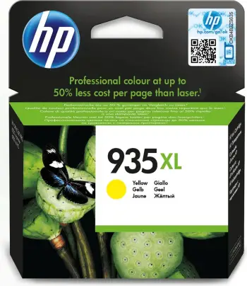 Fishek boje, HP, 935XL C2P26AE, XL 9.5 ml 825 faqe, e verdhë