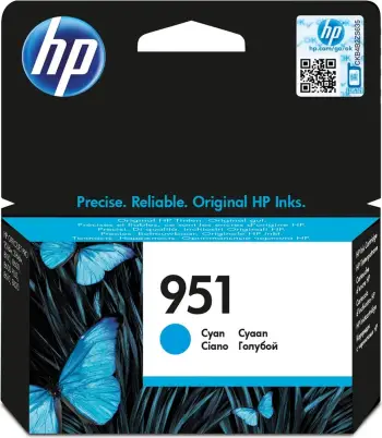 Fishek boje, HP, 951 CN050AE, 8.5 ml, 700 faqe, standard, cian