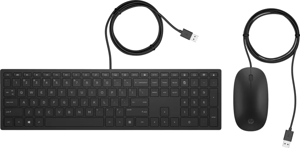 Tastierë HP Pavilion 400 USB, E zezë - 1