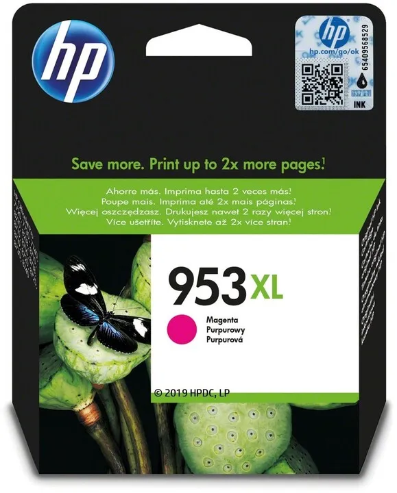 Ngjyrë për printer HP F6U17AE, e vjollcë - 1