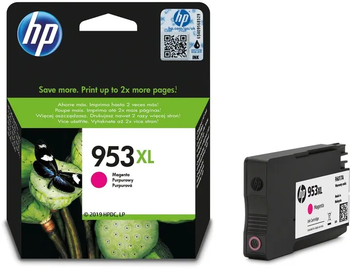 Ngjyrë për printer HP F6U17AE, e vjollcë - 2