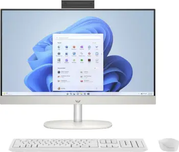Kompjuter HP AiO 24-cr0312nw, Ryzen 5 7520, 23.8" FHD, 16GB RAM, 512GB SSD, Bardhë