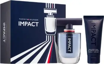 Set Eau de Toilette dhe xhel dushi për meshkuj Tommy Hilfiger Impact, 100ml + 100ml