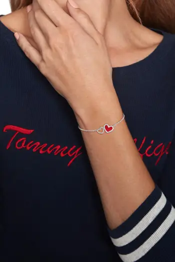 Byzylyk Tommy Hilfiger Enamel Hearts 2780745