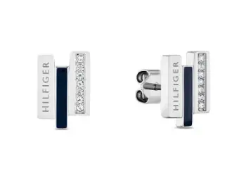 Vathë për femra Tommy Hilfiger Layered 2780843, të argjendtë/të zi