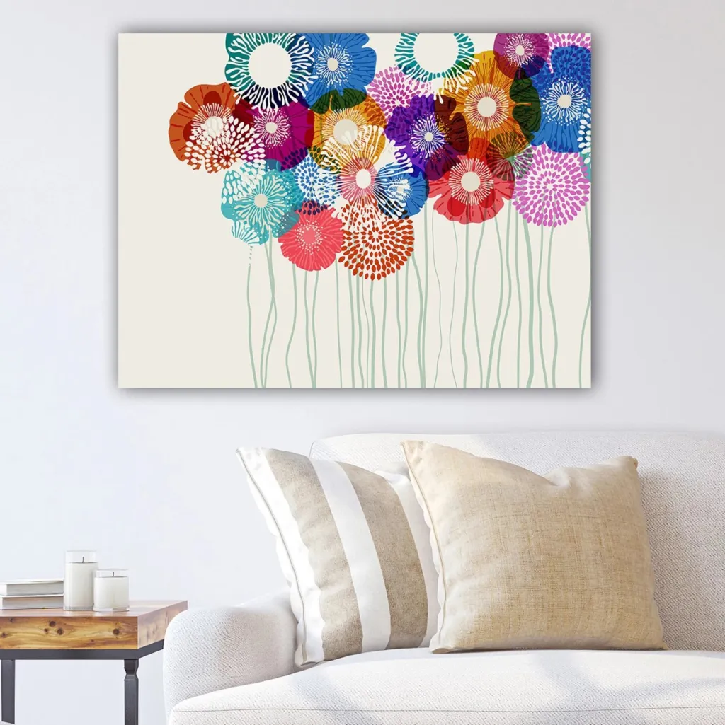 Pikturë muri GOBI FH4776, kanavacë e printuar, 100x3x70cm - 3