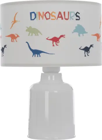 Llambë tavoline për fëmijë Baloo me dinosaura Φ24×32 cm (HM7577.05)