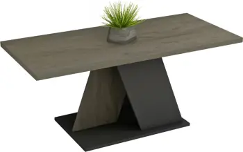 Tavolinë kafeje DILE FH9528.01 melaminë, ngjyrë sonama-gri, 110x55x47H cm