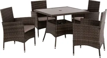 Set kopshti tavolinë & karrige FH5965, 5 pjesë