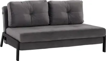 Divan shtrat kadife gri 2 1/2 vendesh FH3079.11 151x92x66cm