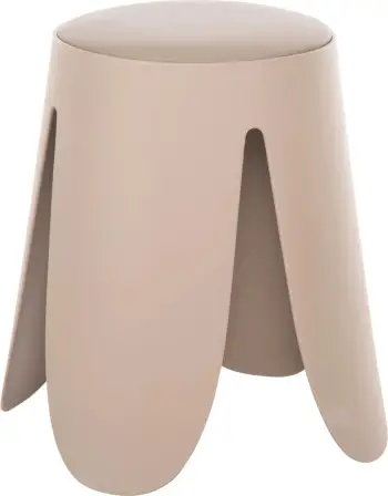 Karrige për bar DENTY FH9619.04 polipropilenë, ngjyrë kapuçino, Φ30x47.5Hcm