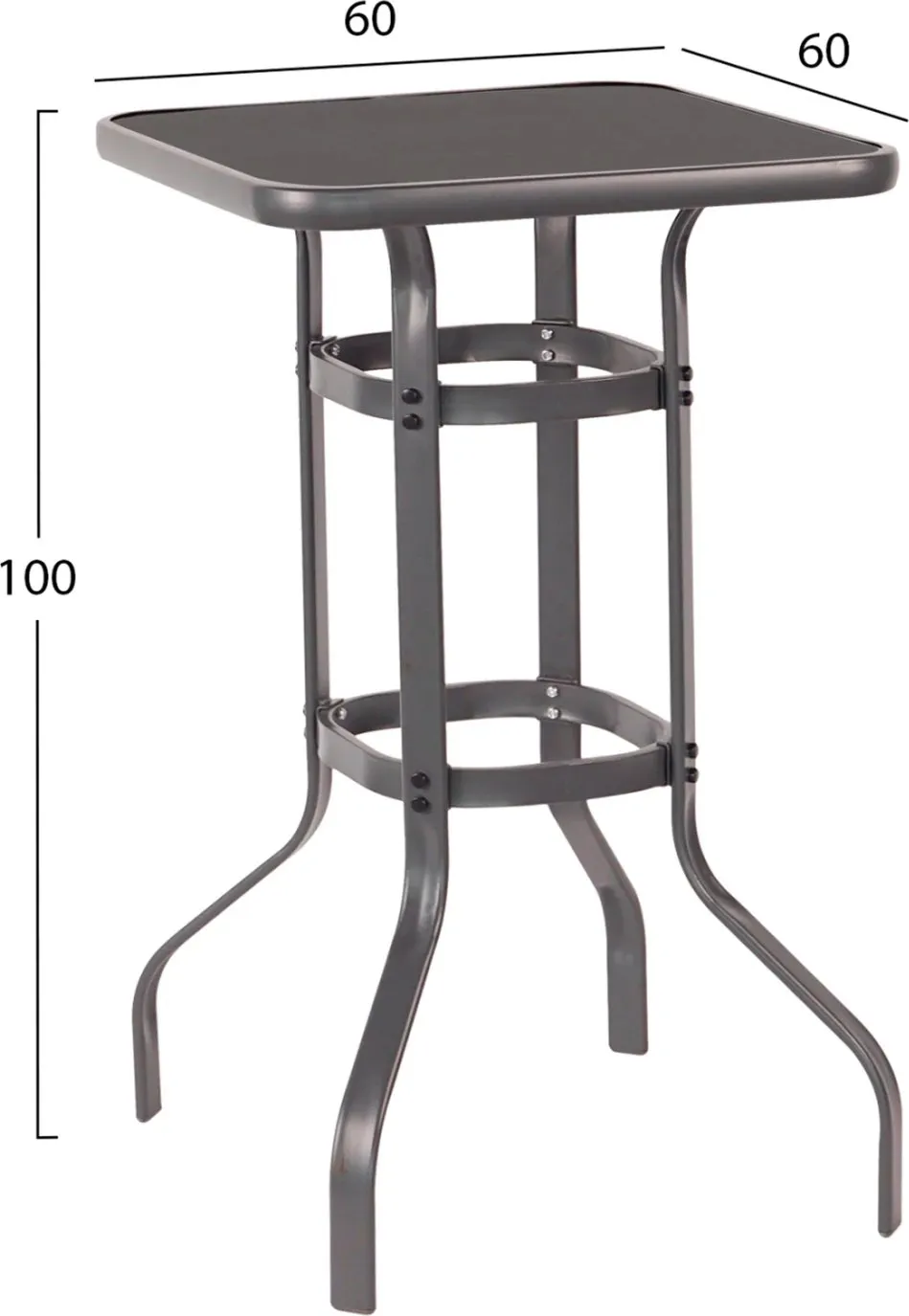 Set për bar Laura FH21054, 3 pjesë, metal - 2