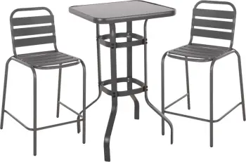 Set për bar Laura FH21054, 3 pjesë, metal
