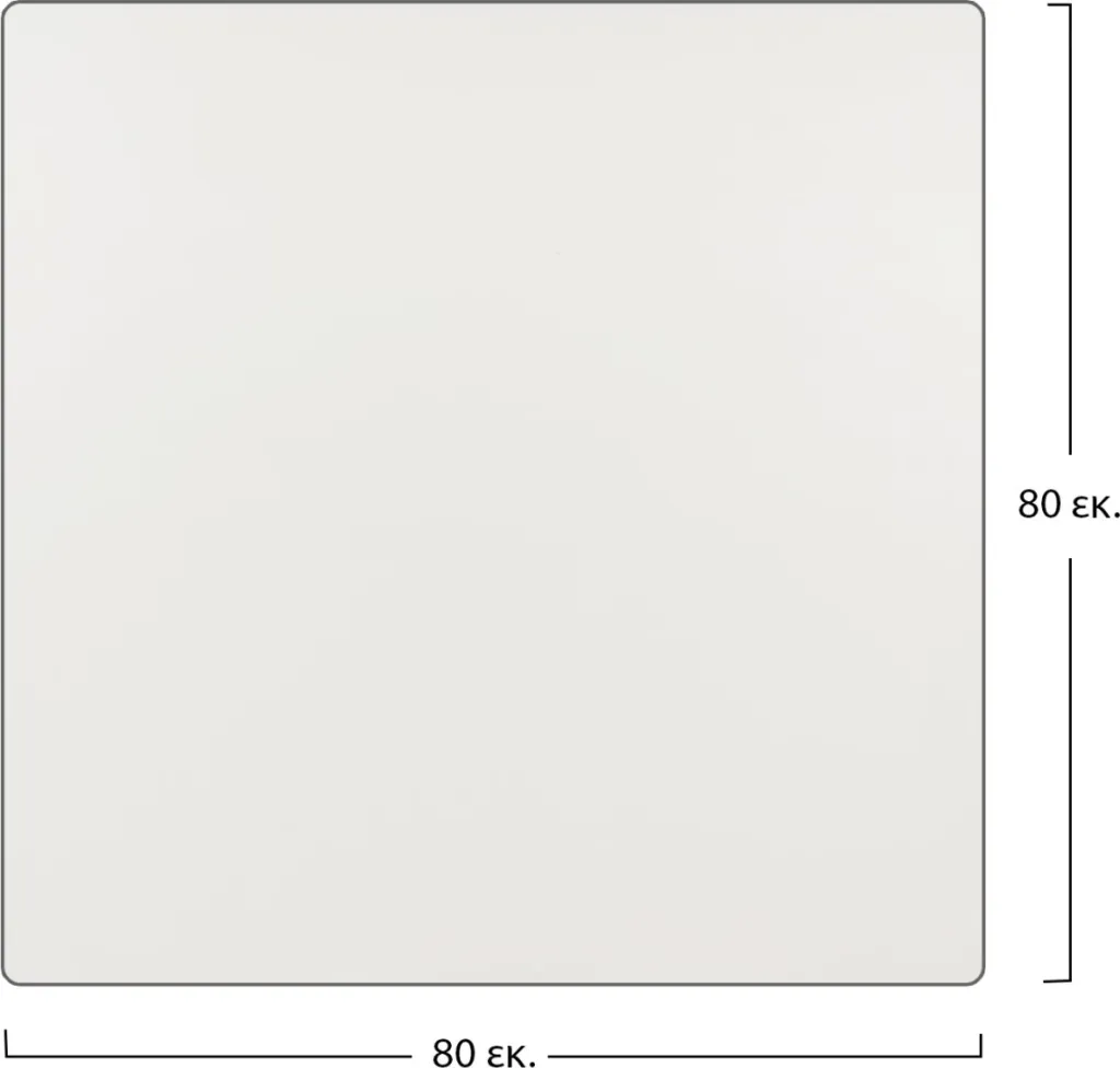 Sipërfaqe Tavoline kompakte Hpl 80x80cm krem FH5162.01 - 2