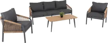 Set kopshti lounge 4-copë Maerly (HM6056.03)
