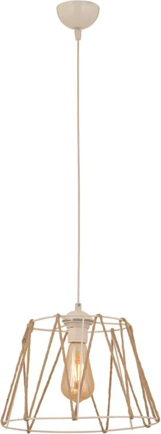 Llambë tavani metal + litar Ø30×81 cm (HM7566.03) - 1