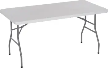 Tavolinë Catering-Konferencë FH5064 152Χ76Χ74 cm Këmbë të palosshme