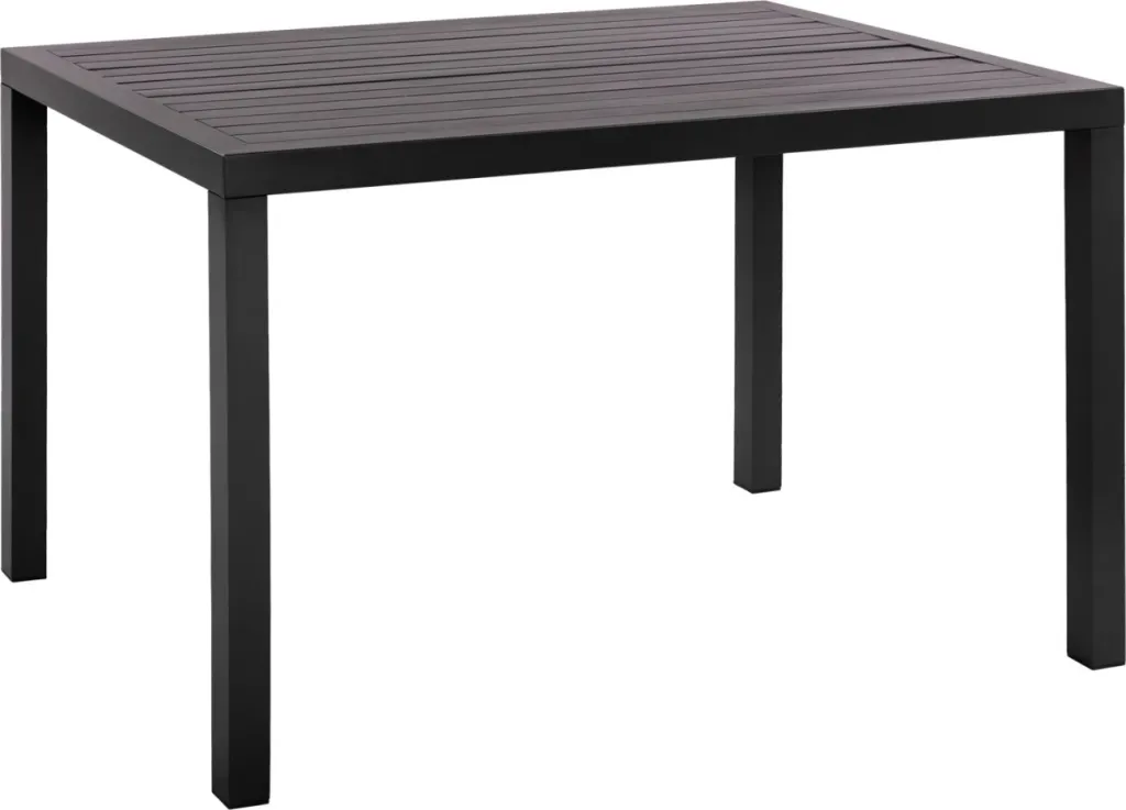 Tavolinë alumini 120x80 gri FH5570.02 - 1