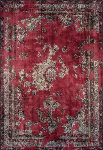 Tapet etnik i kuq, FH7676.04, 80x150 cm