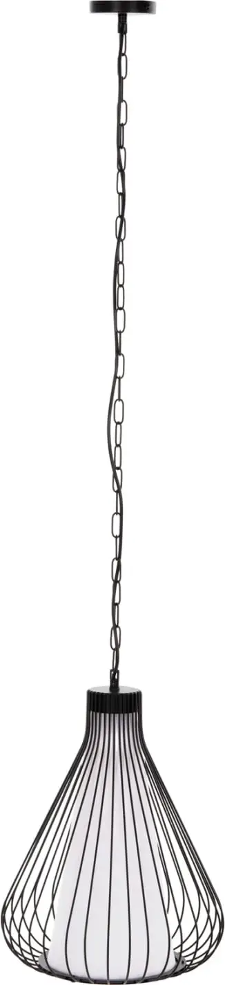 Llambë varëse tavani, kapak metali i zi, FH4074, Φ33x141H cm