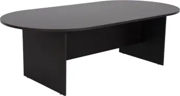 Tavolinë ovale për konferenca SIENNA FH2134.02 melaminë në ngjyrë wenge 240x120x75H cm