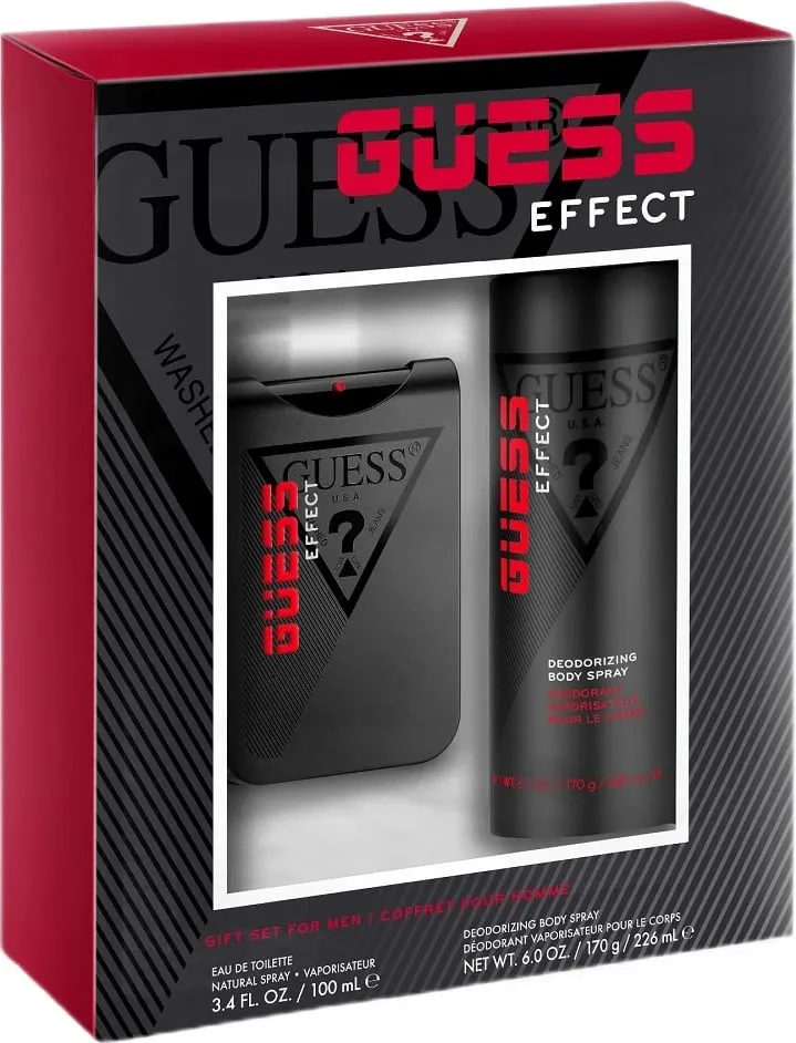 Eau de Toilette dhe deodorant për meshkuj Guess Effect, 100ml + 226ml - 1