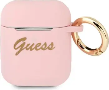 Këllëf mbrojtës Guess GUA2SSSI, për AirPods 1/2, rozë