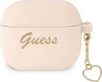 Kuti mbrojtëse e Guess për AirPods 3, rozë