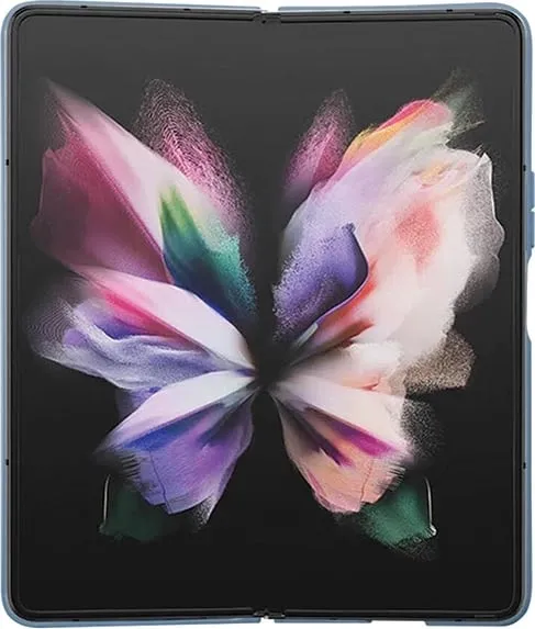 Mbështjellës Guess 4G Triangle Strass për Samsung Galaxy Z Fold 5, Kaltër - 2