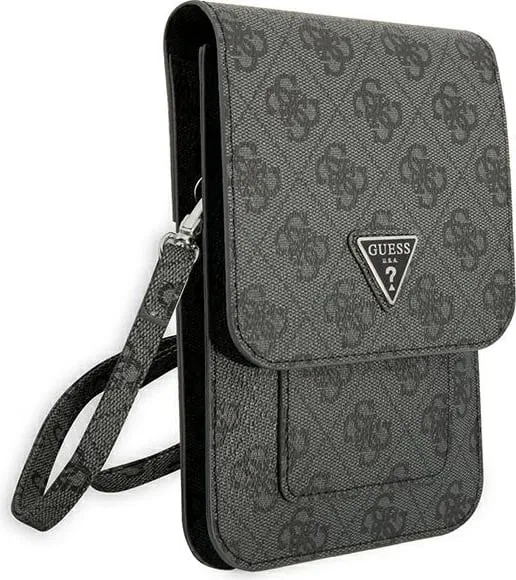 Çantë Guess 4G Triangle GUWBP4TMGR, për smartphone, e zezë - 3