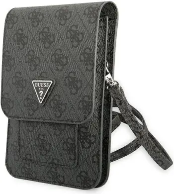 Çantë Guess 4G Triangle GUWBP4TMGR, për smartphone, e zezë