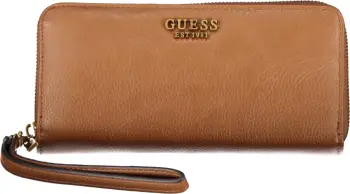 Portofol femra GUESS JEANS ARJA SLG, kafe