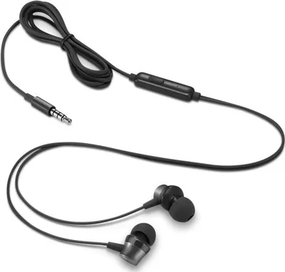 Kufje Lenovo In-Ear, 3.5mm, të zeza - 2