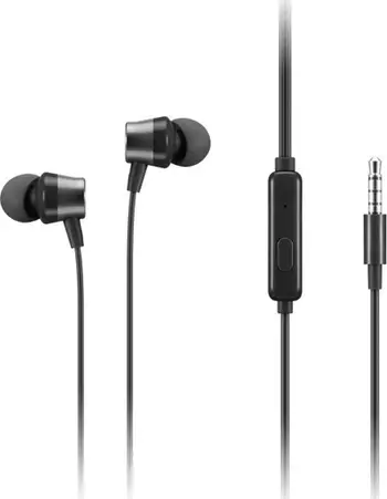 Kufje Lenovo In-Ear, 3.5mm, të zeza