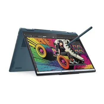 Laptop Lenovo Yoga 7 2in1 14AKP10, 14', AMD Ryzen AI 5 340,16GB RAM, 512GB SSD, AMD Radeon 840M, i kaltër