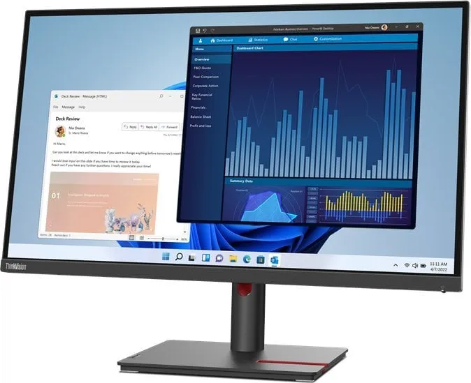 Monitor Lenovo ThinkVision T27p-30, 27'', 3840 x 2160, i zi - 2