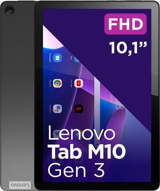 Tablet Lenovo M10 G3, 10.1", 64GB, 4G, i hirtë - 1