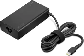 Adapter karikues Lenovo 100W AC, USB Type C, për laptop, i zi