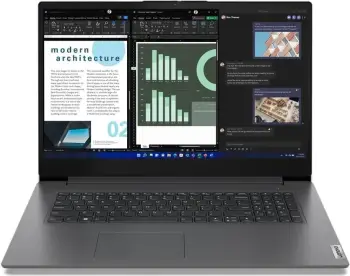 Laptop Lenovo V17 G4 IRU, 17.3", Intel Core i7 1355U, 16 GB RAM, 512 GB SSD, i hirtë
