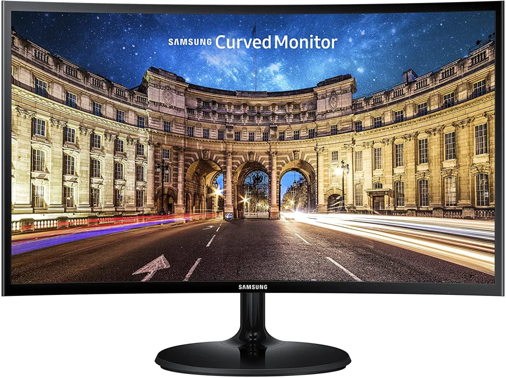 Monitor Samsung C24F390FHRXEN , 24", FHD, i lakuar - 1
