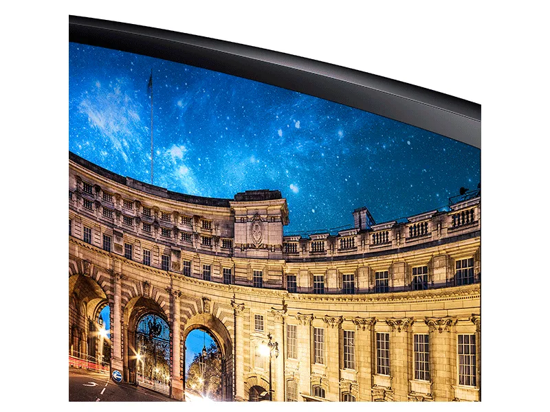 Monitor Samsung C24F390FHRXEN , 24", FHD, i lakuar - 2