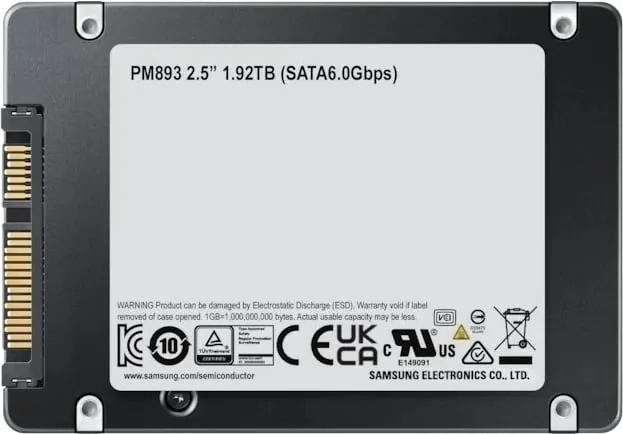 Disk SSD Samsung PM893, 2.5", 1920GB - 5