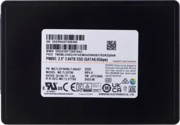 Disk SSD Samsung PM893 3.84TB SATA 2.5