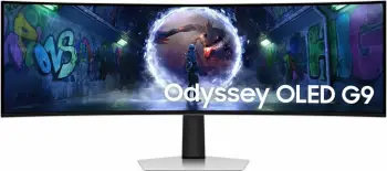 Monitor Samsung S49DG934SU, 49", Dual QHD, OLED, Silver
