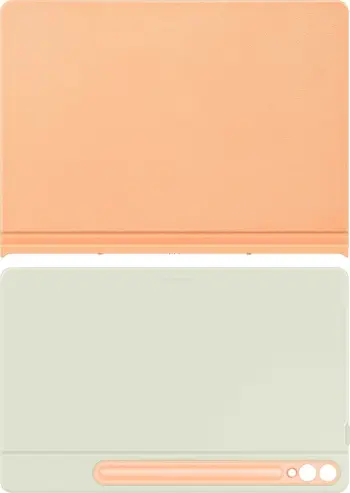 Mbështjellës folio Samsung Galaxy Tab S10+, S9+, S9 FE+, portokalli